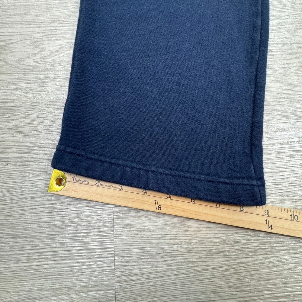 Nike Mens Sweatpants Cargo Fleece Navy Blue Large Swoosh Logo Relaxed Fit Sporty
